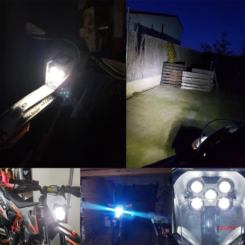 Zzz Lampu Depan LED Untuk Motor Dirtbike