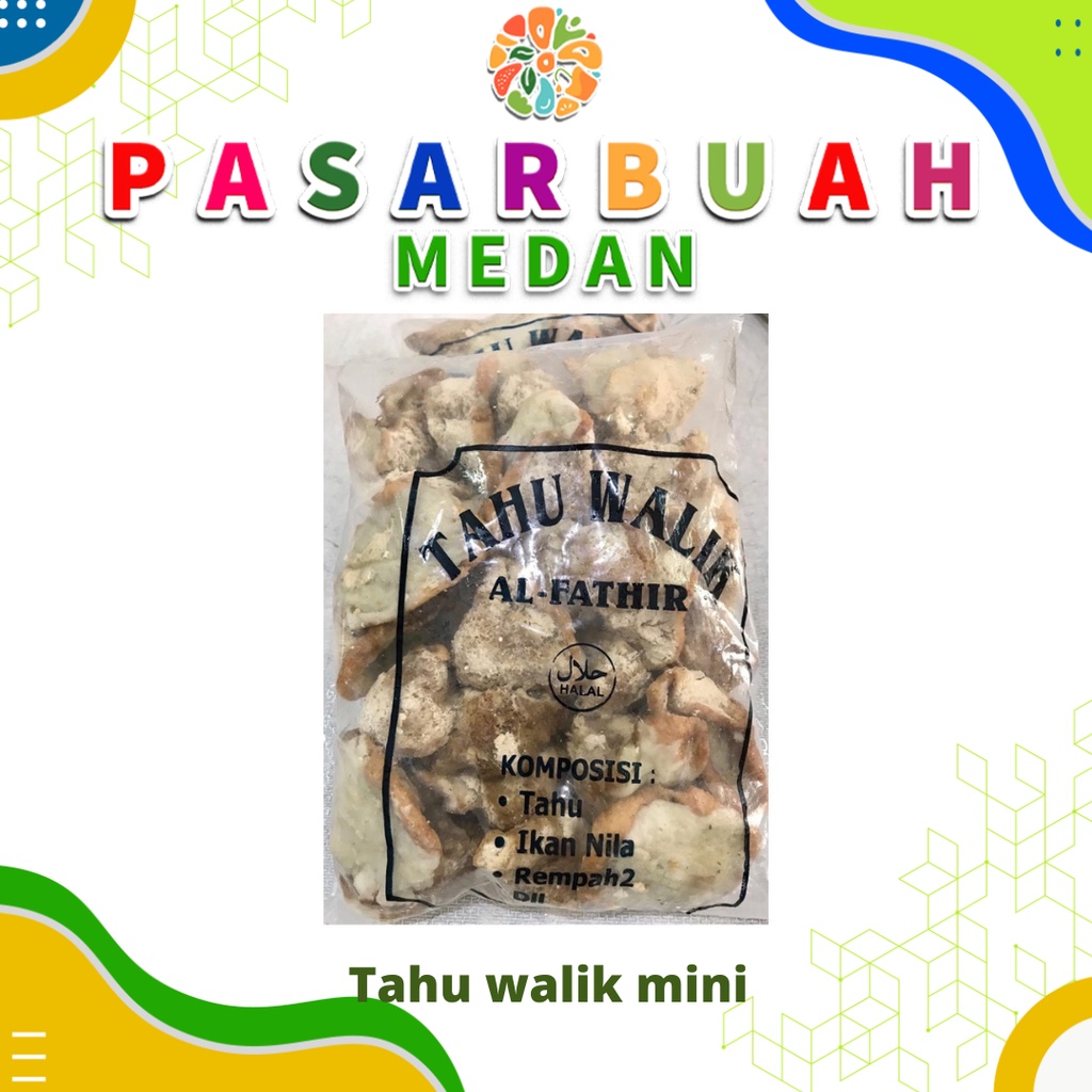 

Distributor Tahu Walik Mini Al Fathir Isi 24 / Bungkus - Pasar Buah Medan