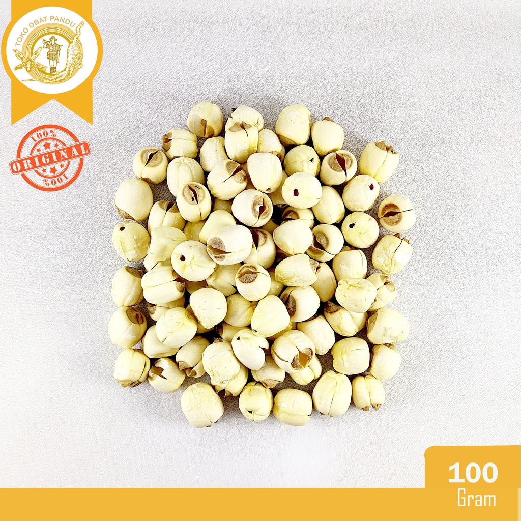 

LIAN ZI (100 gram) / BIJI TERATAI / DRIED LOTUS SEEDS / LIENCE