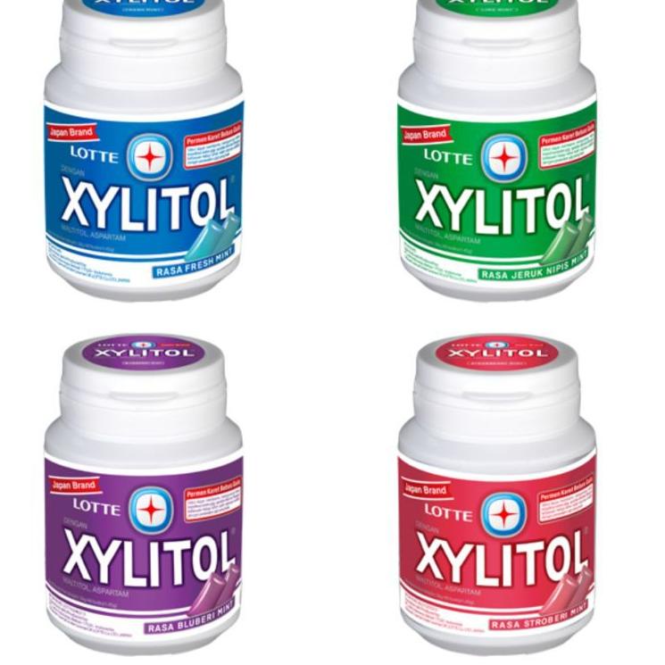 

(cgdy -337) LOTTE XYLITOL Chewing Gum 58gr - Permen Karet Bebas Gula [oe -716]