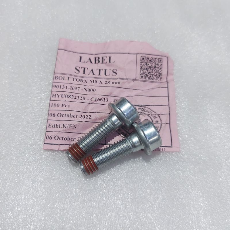 Baut Cakram Depan Pala Babi Honda Adv 150 PCX Vario 160 Original