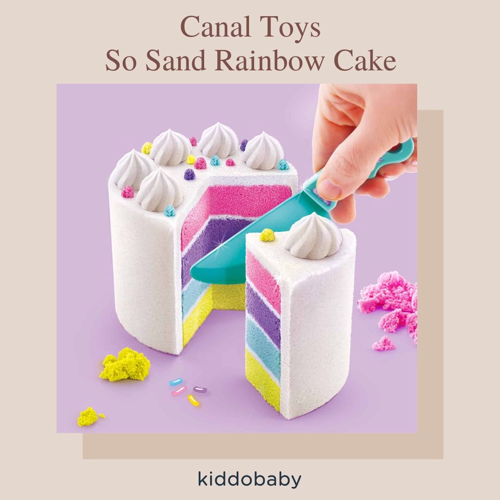 Canal Toys - So Sand Rainbow Cake | Mainan Pasir Anak