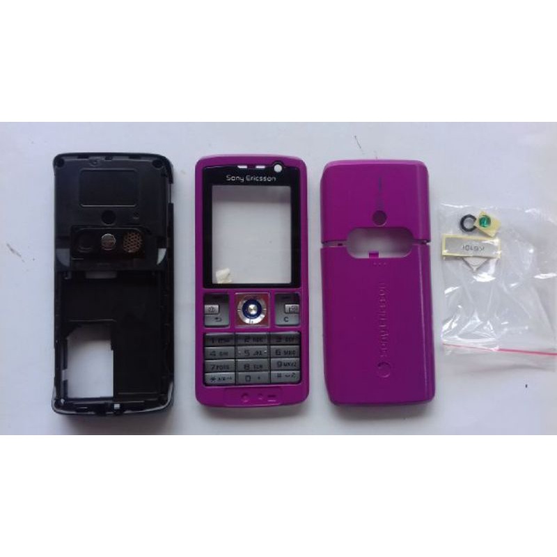 Casing sony ericsson k610 k610i ungu+tulang