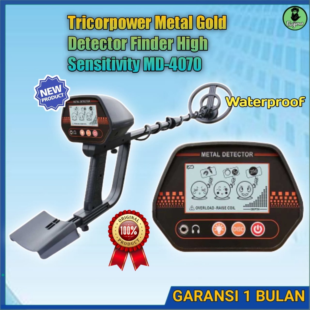ORIGINAL Alat Pendeteksi Emas Logam Metal Gold Detector Finder High Sensitivity metal detector emas 