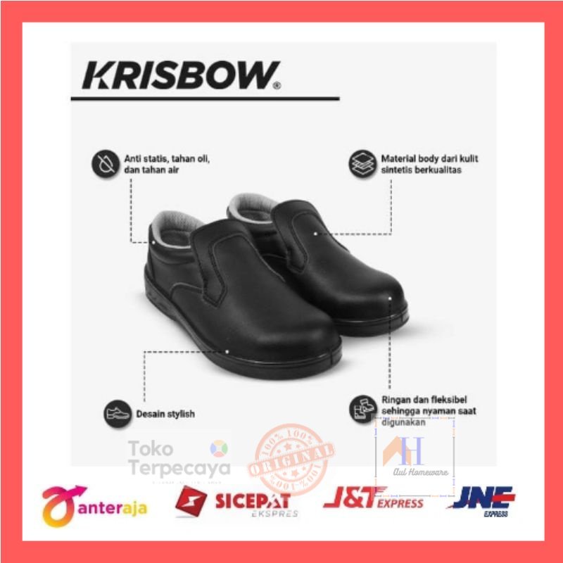 Sepatu Safety Krisbow / Krisbow Sepatu Pengaman Trojan