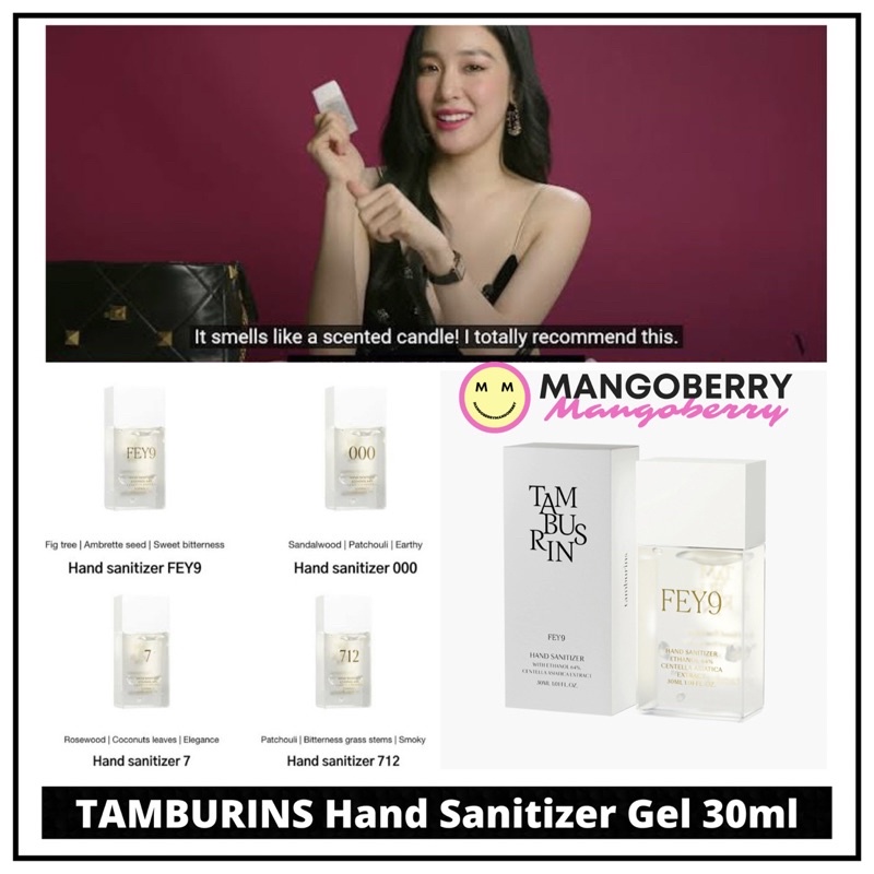 TAMBURINS - Hand sanitizer 30ml