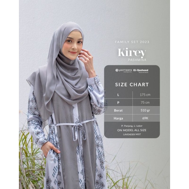 Yasmeera Pashmina Kirey