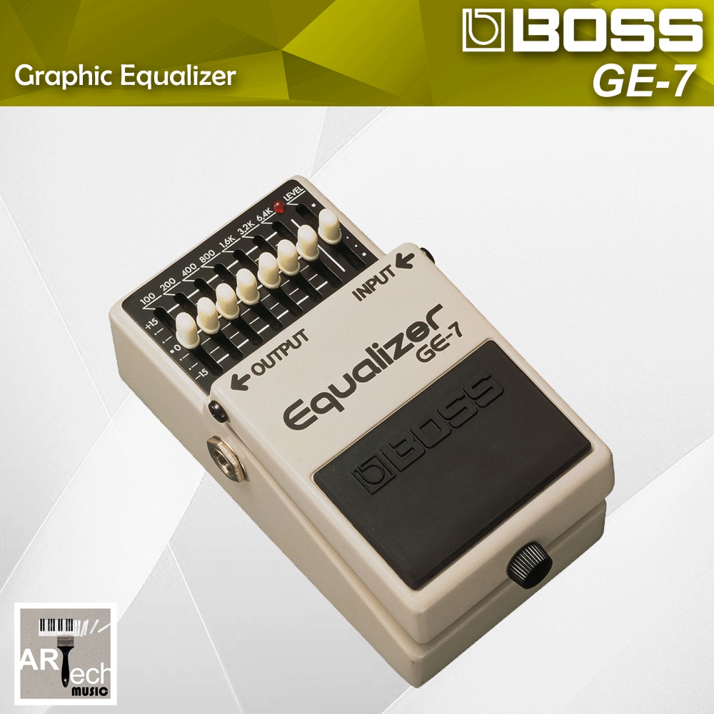 Boss GE-7 / GE7 / GE 7 Graphic Equalizer Pedal Effect / Efek Gitar