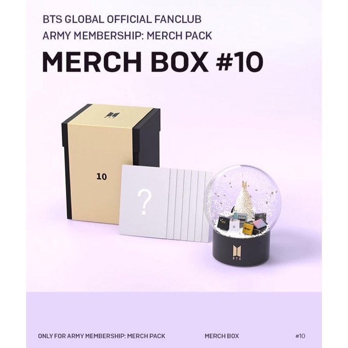 [PRE ORDER] BTS MERCH BOX 10