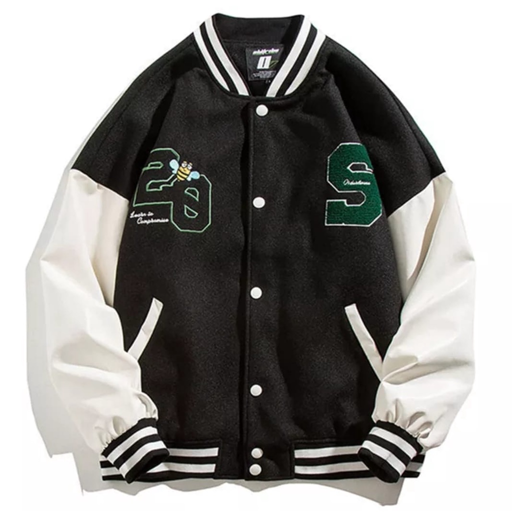 20XX Jaket Varsity Baseball Original Full Bordir - Jaket Bomber Varsity Original Premium Japanese - Jaket Baseball Pria New Arival - Jaket Varsity Pria jepang - Jaket Varsity Wanita Korea - Jaket Base Ball Bomber varsity Motif Bordir Jahitan