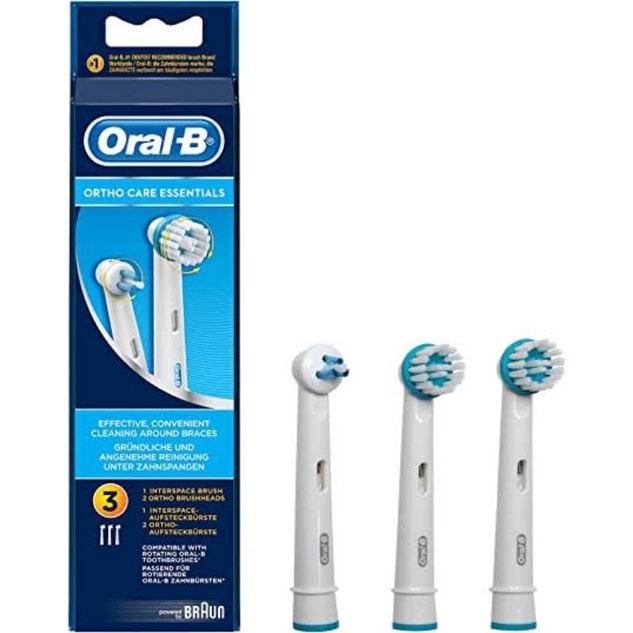 (REFILL ORTHO) Refill Sikat Gigi Elektrik Oral B Ortho Orthodontic Replacement Head