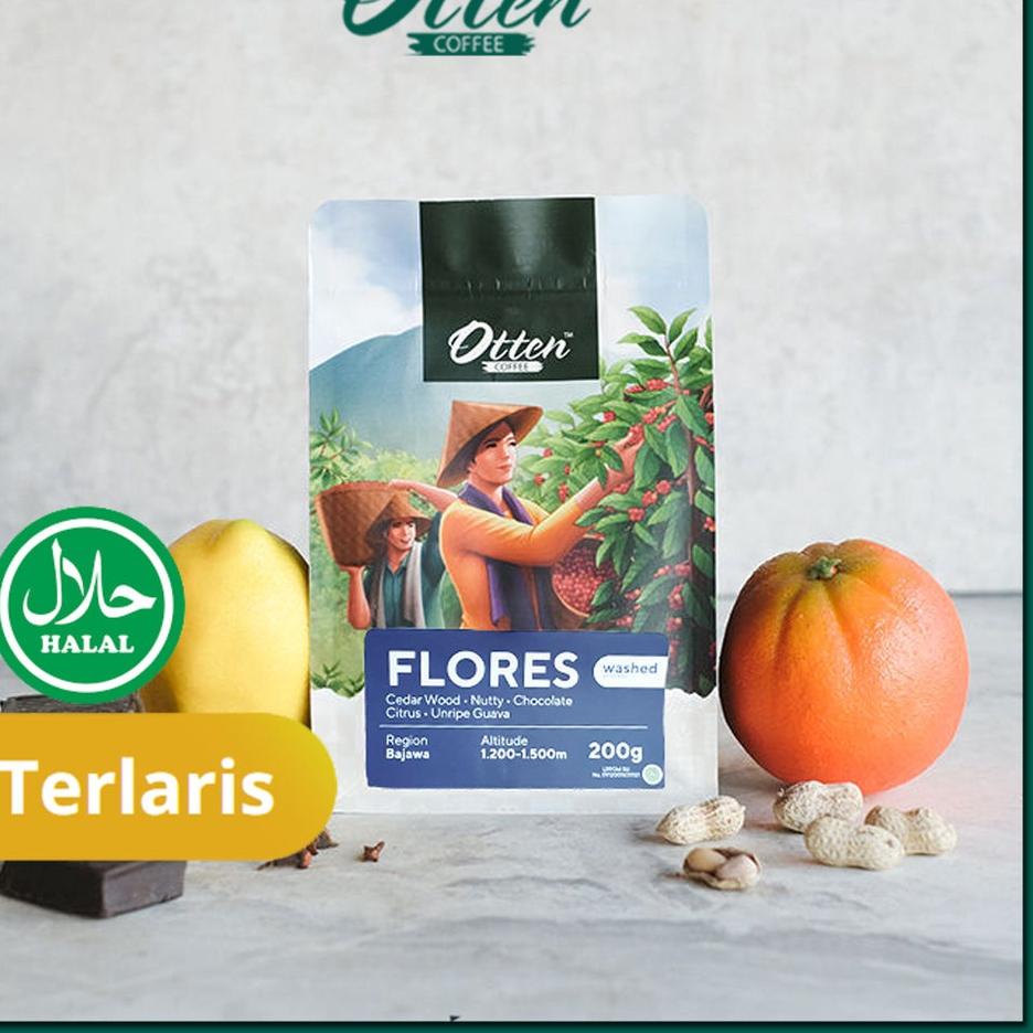 

IDy5Y9k--Otten Coffee Flores Bajawa 200g Kopi Arabica - Biji Kopi