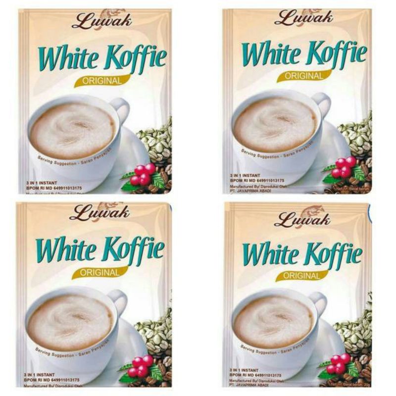 

Luwak White Koffie 10 pcs