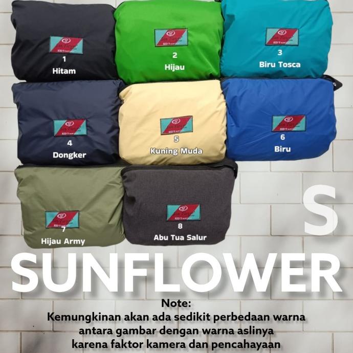 Jas Hujan Sunflower Size S | Kids | Raincoat Ukuran Anak