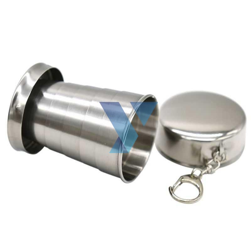 OneTwoCups Gantungan Kunci Gelas Lipat Camping 140ML - BS150 ( Al-Yusi )