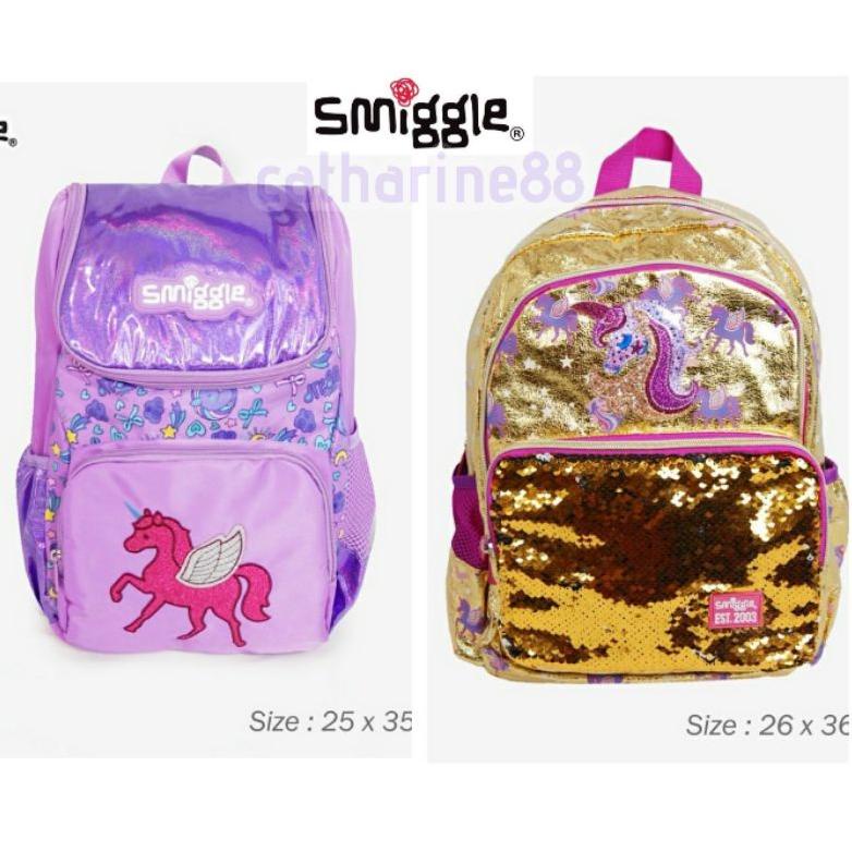 [PROMO 8EL57] Ransel TK Junior Smiggle Unicorn Ice Cream Rainbow Space Sport Cowo Cewe Tas Sekolah A