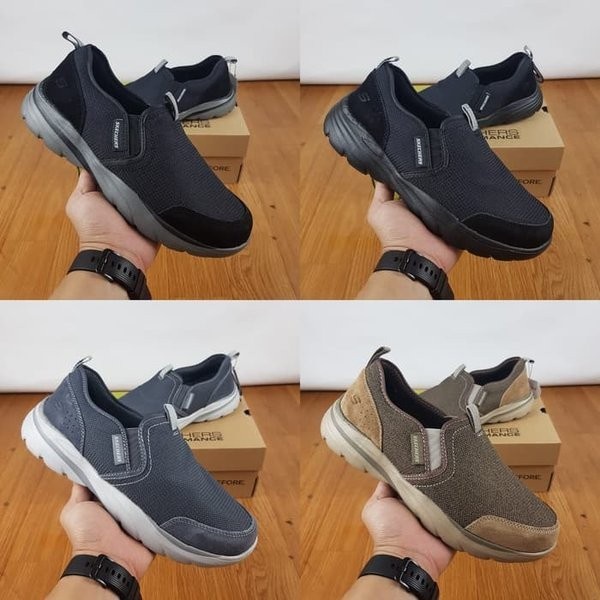 Hot Sale Skechers Relaxed Fit Corven Horst / Sepatu Skecher Pria / Men'S Shoes Bergaransi