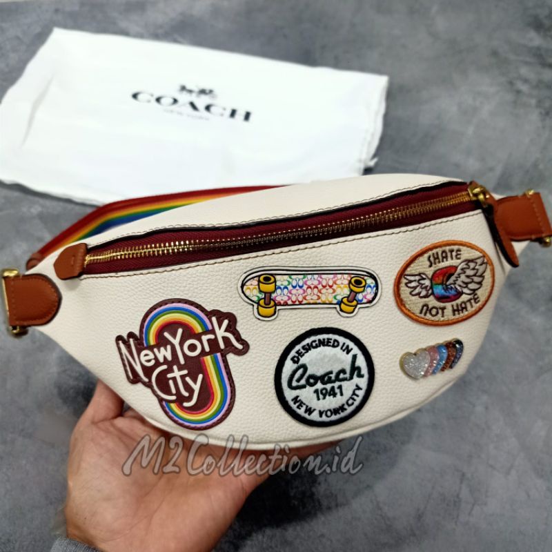 Waistbag COACH Newyork City belt bag autentik original Quality