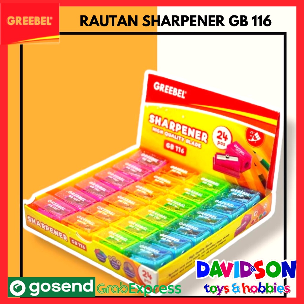 

GREEBEL RAUTAN SHARPENER (SATUAN) GB 116