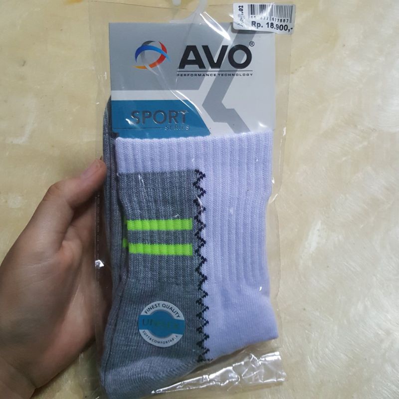 Kaos kaki avo tebal sport OriGiNAL, kaos kaki olahraga