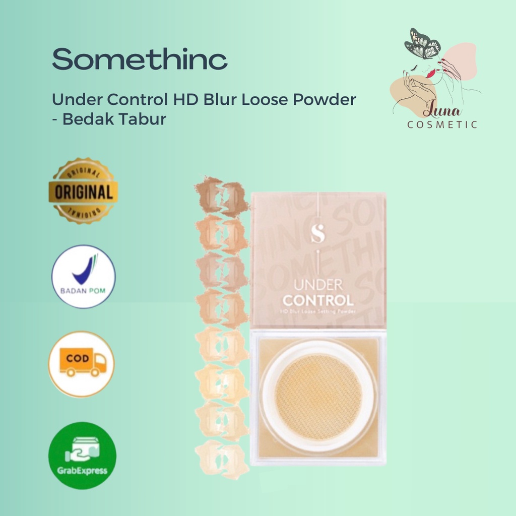 SOMETHINC Under Control HD Blur Loose Powder - Bedak Tabur