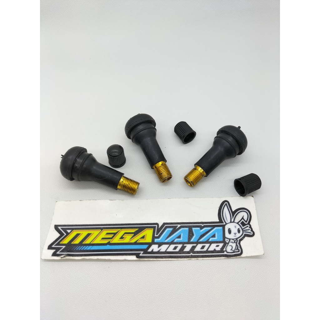 PENTIL TUBELESS KARET BAN MOTOR PENTIL TUBELESS MOTOR KARET