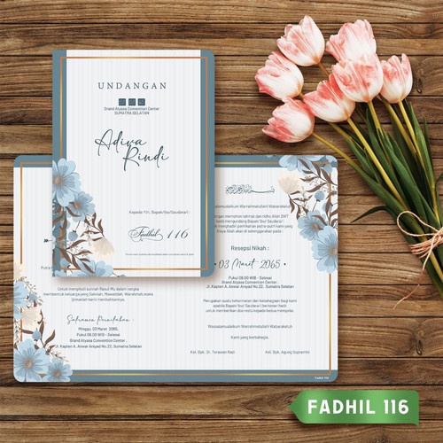 UNDANGAN PERNIKAHAN FADHIL 116
