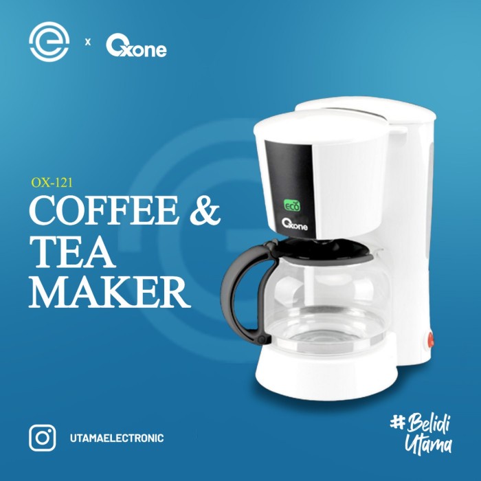 Oxone Coffee & Tea Maker Ox-121 - Mesin / Alat Dapur Khusus