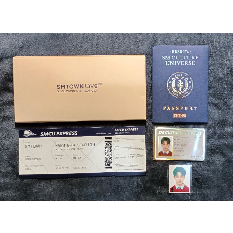 SMCU Passport NCT 127 Mark