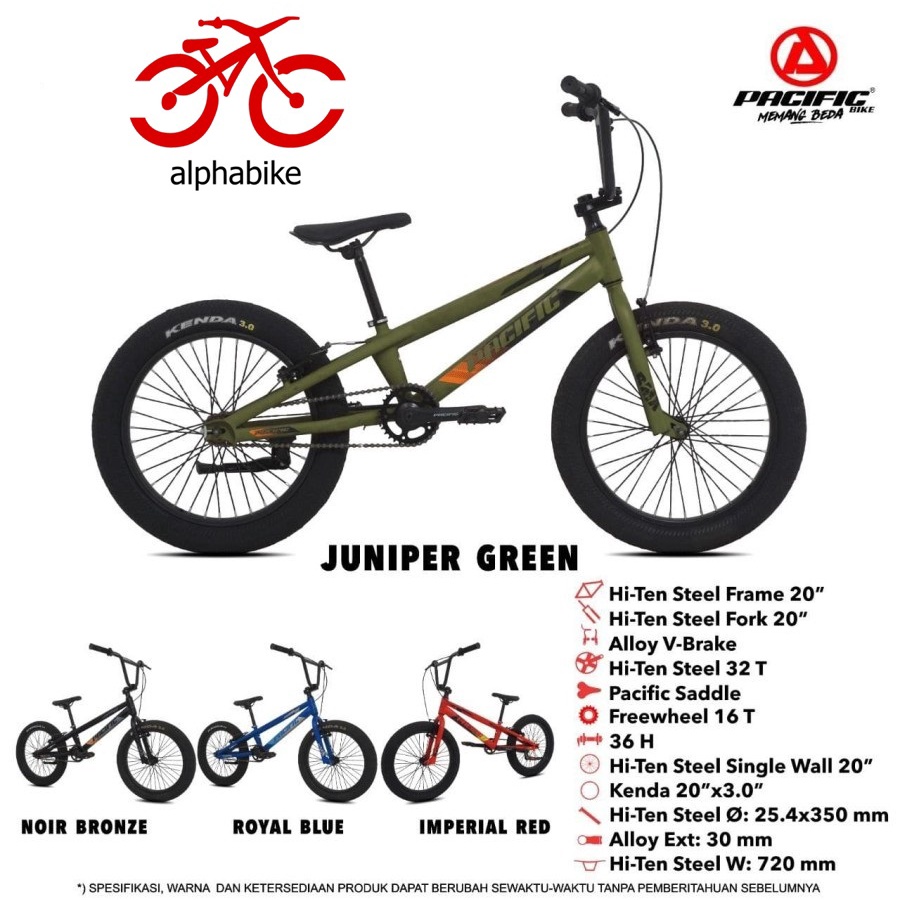 SEPEDA ANAK BMX PACIFIC 20 NITRON 3.0