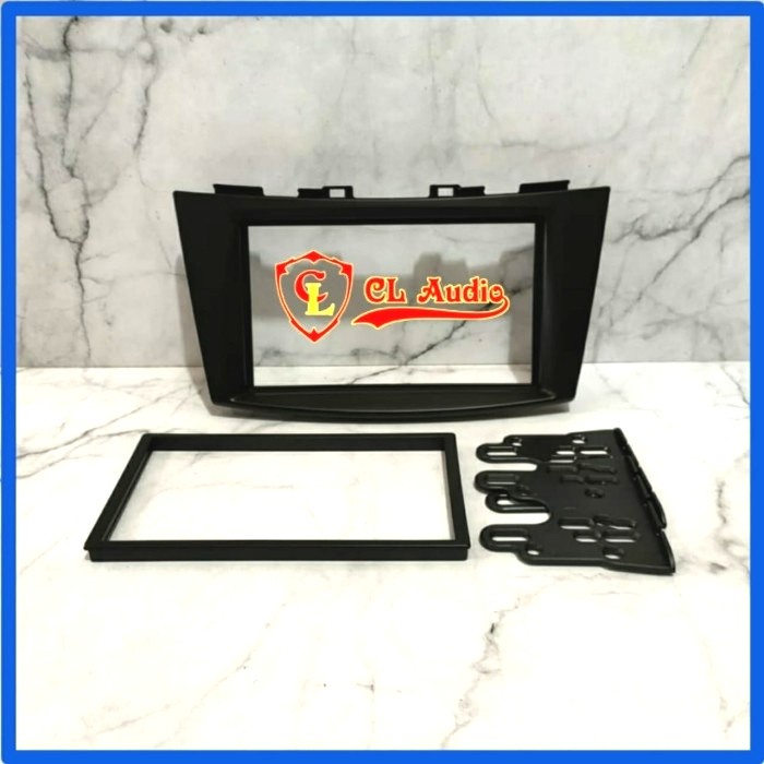 Frame Head unit/Frame Tape/Panel Tape mobil Swift & Ertiga lama Hitam