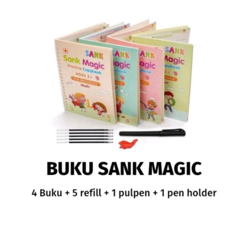 sank magic book - magic book - sank magic - buku magic - magic- book - buku menulis