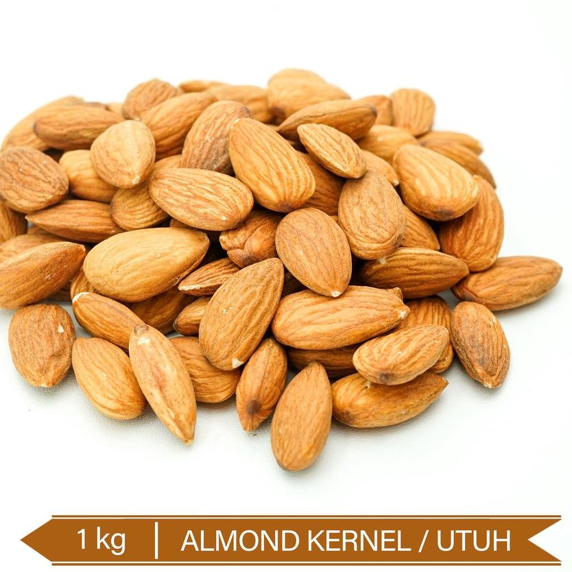 

11.11✔️Almond Kernel / Kacang Almond / Almond Utuh 1kg|SQ7