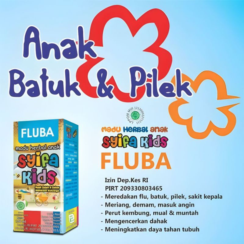 

Syafakids Madu Fluba Anak