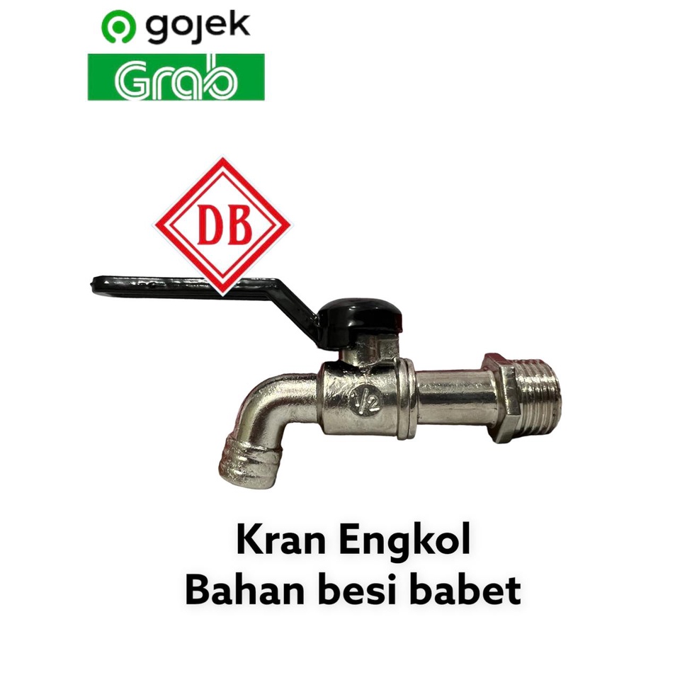 DB HONGSUI KRAN AIR ENGKOL HITAM/KRAN TAMAN/1/2"INCH