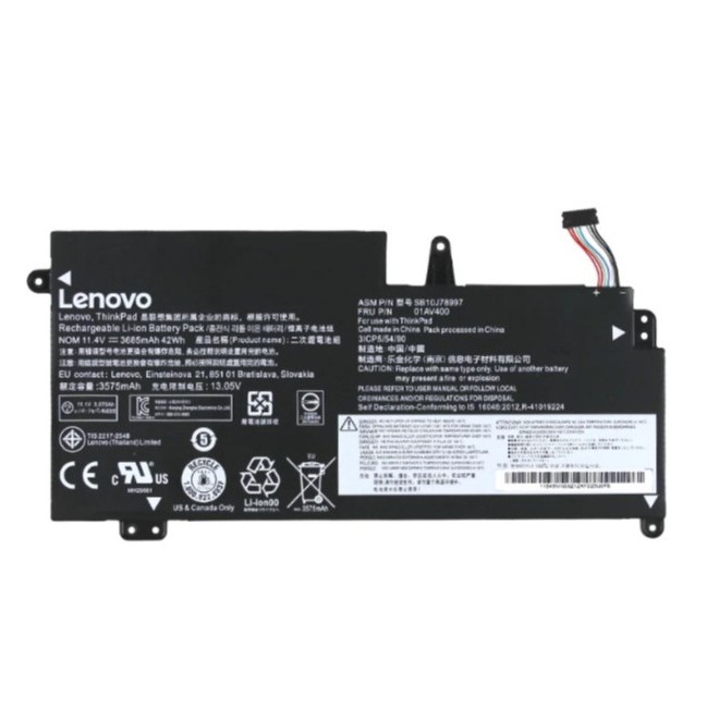 Baterai Lenovo Thinkpad 13 S2 01AV435 01AV400 01AV402 01AV401