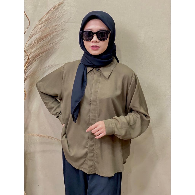 KEMEJA RAYON OVERSIZE