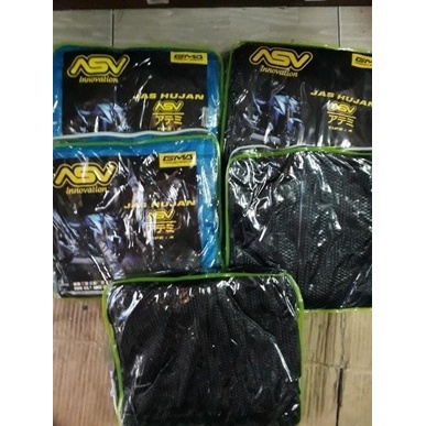 Jas Hujan karet ASV 4 Carbon Semi Transparan - Cokelat, XL(Z5I5) Jas Hujan Import Jas Hujan Outdoor 