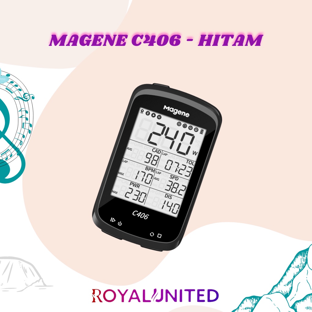 magene c406 cyclocomp gps bike speedometer cyclometer