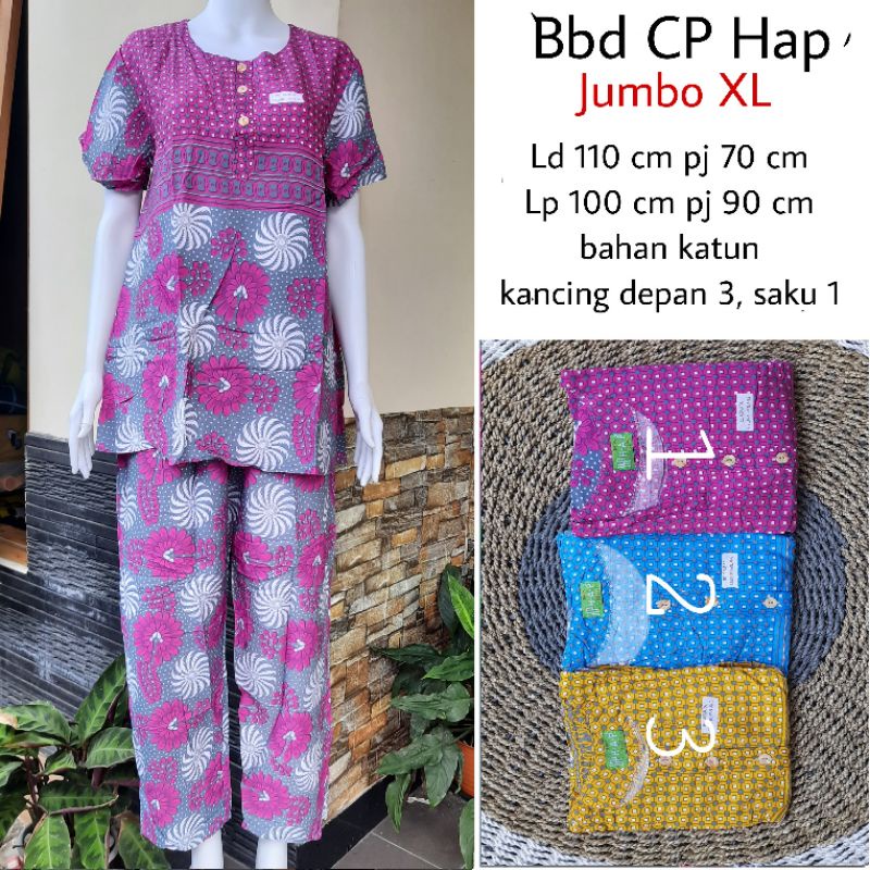 RC Asmara ... Setelan batik cp panjang XL Hap rayon halus super