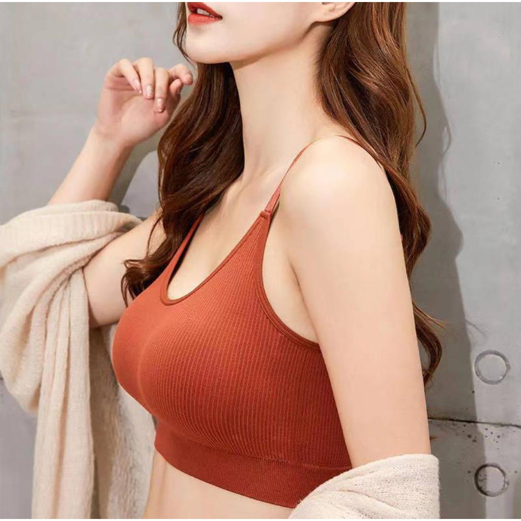 BH WANITA SPORT BRA TANPA KAWAT FEMA 1182