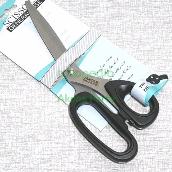 

Hemat Gunting Janome Stainless Steel / Scissors General Use 22Cm Hemat