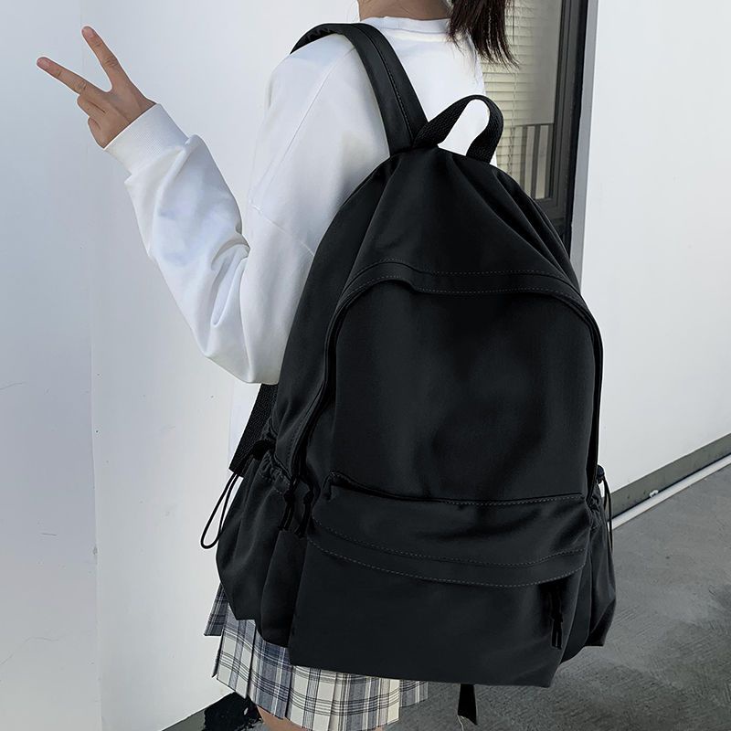 ۩◇﹍Sera Muji Seri Tas Sekolah Kapasitas Besar Wanita Gaya Korea Ransel Mahasiswa Harajuku Ulzzang Sekolah Tinggi Ransel