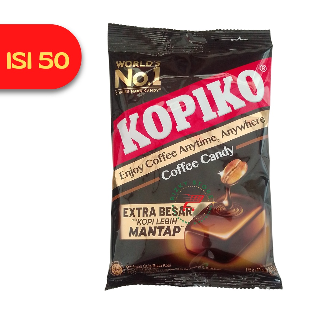 

Permen Kopiko 1 Bungkus 175 Gram 50 Pcs MAYORA