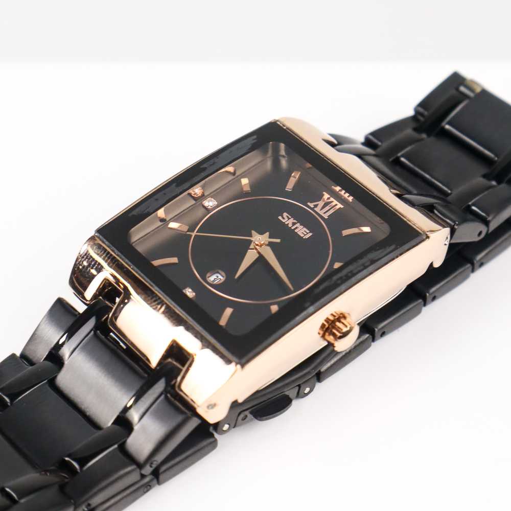 ARS - SKMEI Jam Tangan Analog Pria Strap Stainless Steel - 9263