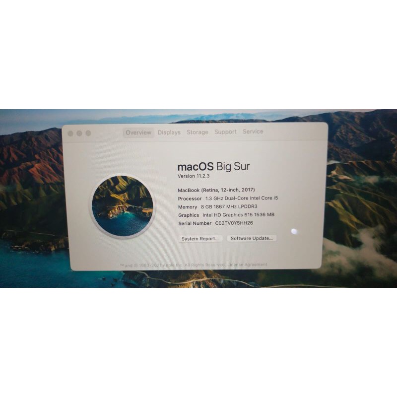 MACBOOK RETINA 2017 SSD 256/512 CORE i5/i7 LED 12 INCH GREY/GOLD