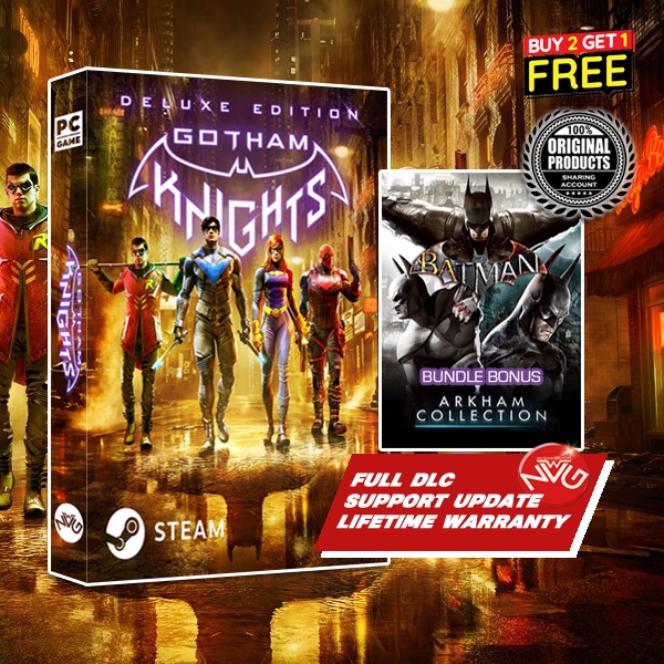 Gotham Knights Deluxe Edition PC Original Game