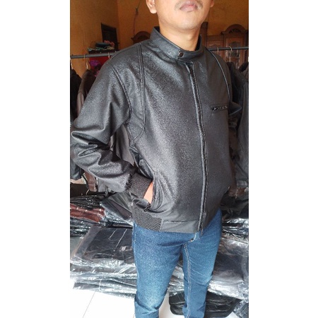 jaket kulit Pria Terbaru Jaket Ariel Jaket Motor New Tren Jaket Casual Keren