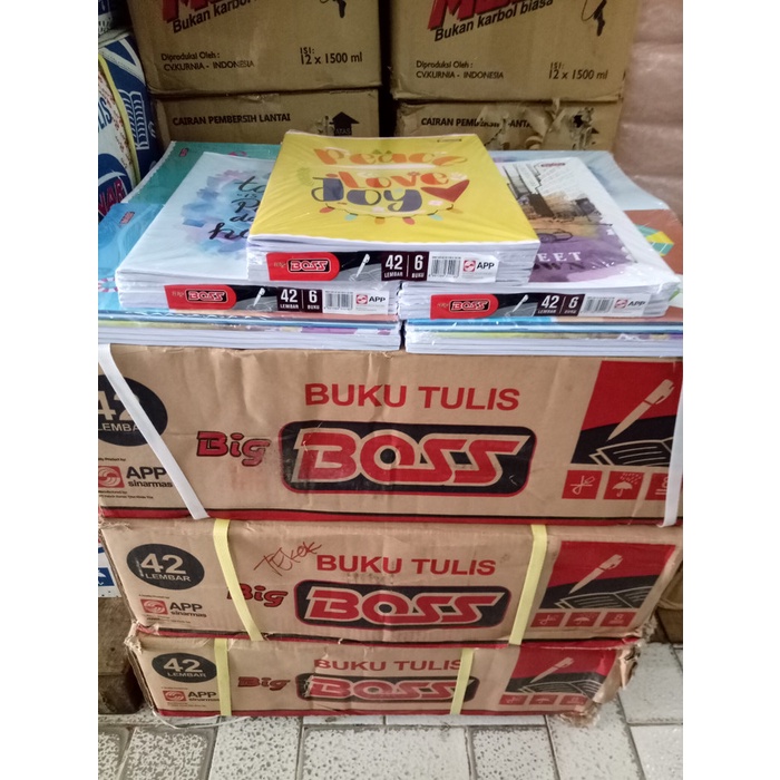 

murah Buku Tulis SIDU BigBOSS 42 Lbr