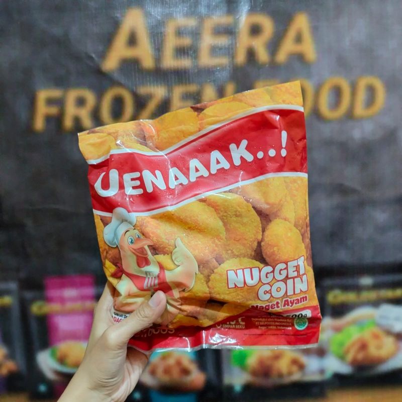 

Belfoods Uenaaak Nugget Coin 500Gr
